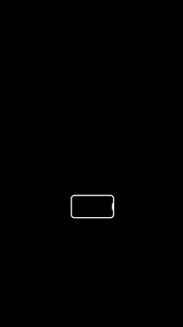 Simple Monochrome Screen Guiding Users Through Device Rotation With Smooth Animated Transitions