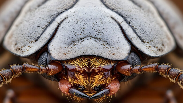 Cochineal Insect Face &mdash; Crimson Parasite