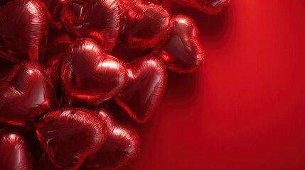 Valentine Heart Balloons: Red Love Theme for Valentine’s Day Decor, Romance Celebration, and Emotional Connection