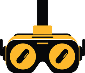 Virtual Reality Headset Technology Icon