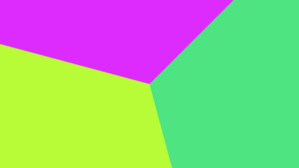 Vivid Playful Geometric Abstract Background with Bright Pink, Zesty Lime Green, and Emerald Green Color Blocks for Dynamic Designs