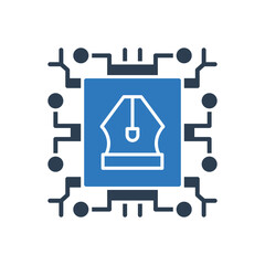 AI Pen Tool Icon