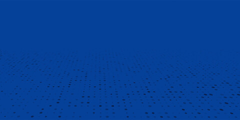 blue pixel background. abstract digital pattern with square elements grid. futuristic dotted mesh with gradient effect. geometric minimal digital design. modern vector illustration.eps.10.