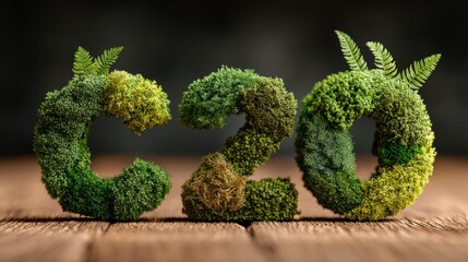 Focus on carbon emissions reduction and strategies for achieving net zero greenhouse gas emissions in a natural environment with green elements
