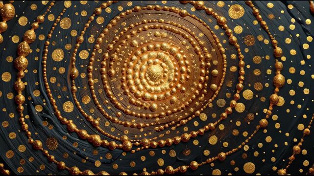 abstract background with circles