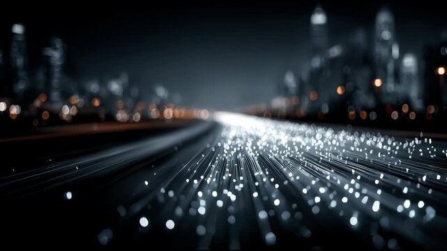 traffic at night