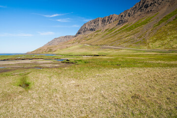 Fototapeta premium beautiful icelandic landscape in summer