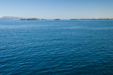 Fototapeta premium sea landscape in west iceland in summer