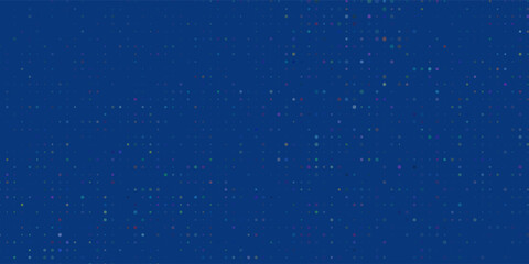 blue pixel background. abstract digital pattern with square elements grid. futuristic dotted mesh with gradient effect. geometric minimal digital design. modern vector illustration.eps.10.