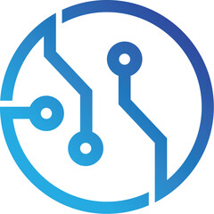 Vector Technology logo design