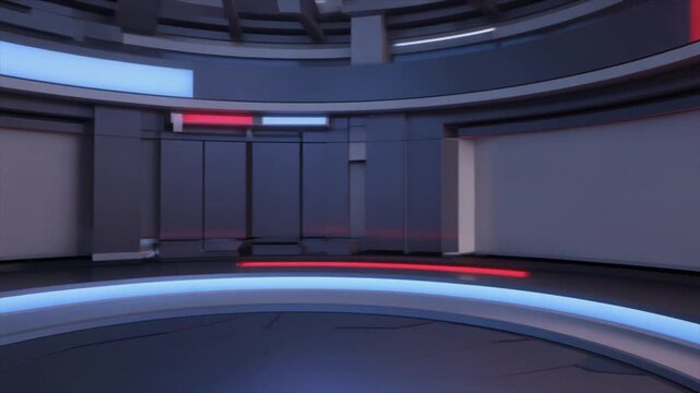3D rendering background is perfect for any type of news or information presentation.
