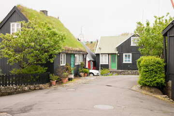 Penninsula Tinganes of Torshavn