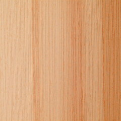 Fototapeta premium Macro Close-Up of Beech Wood Texture with Warm Orange Vertical Grain