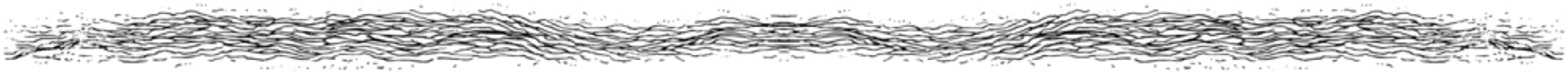 Hand drawn vector panoramic pattern of gentle ocean waves