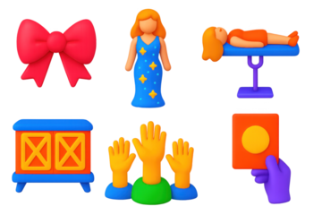 Woman is laying on a bed