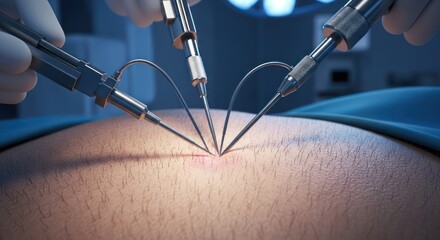 Minimally invasive robotic surgery utilizing precise robotic arms for complex procedures