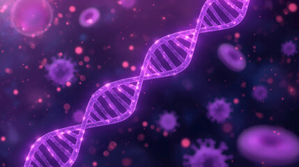 DNA Double Helix Genetic Structure