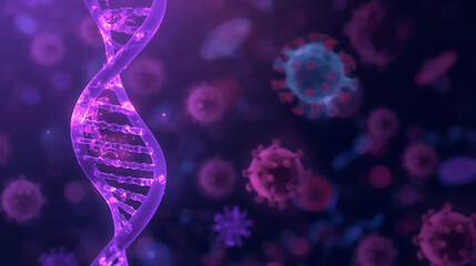 DNA Double Helix Genetic Structure
