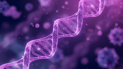 DNA Double Helix Genetic Structure