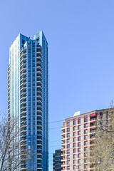 Modern residential building, London, United Kingdom, 24 April 2025