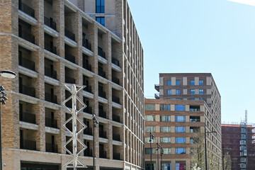 Modern residential building, London, United Kingdom, 24 April 2025