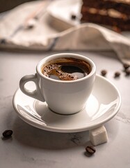 cup of coffee AI generated