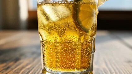 Light refreshing drink with clean Asian citrus notes