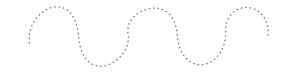 Rounded Dome Balloon Outline Pattern
