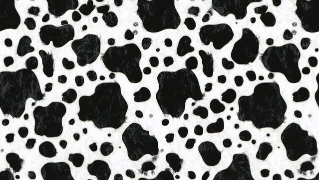 Number 1789 with a black and white cow print pattern.