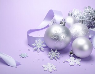 Merry Christmas greeting template with festive holiday atmosphere. Features elegant Christmas decorations, seasonal elements, and warm winter colors. Suitable for greeting cards, posters, banners, soc