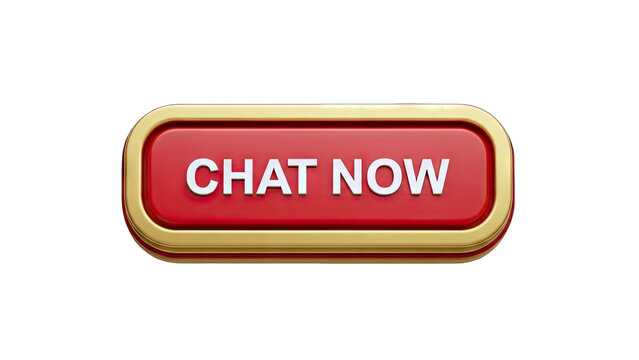 Chat Now Button on White Background