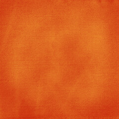 Vibrant orange fabric texture background, warm textile surface, subtle weave, autumn color cloth for upholstery, craft projects, web and print design.