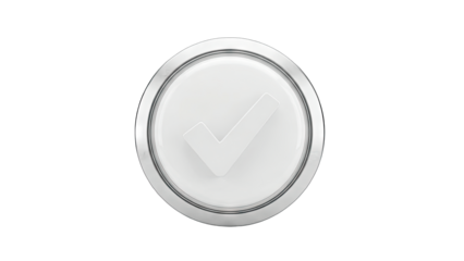 Checkmark Button: Approved, Confirmed, or Completed