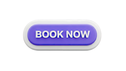 Book Now Button Icon on White Background