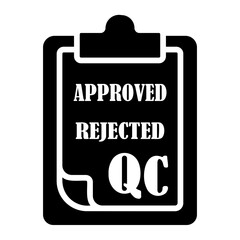 quality control Solid icon