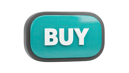 Buy Button - Clickable Icon on White Background