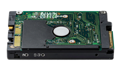 M.2 NVMe SSD Close-Up Technology Component