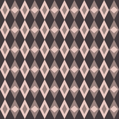 Diamond Geometric Seamless Pattern Design