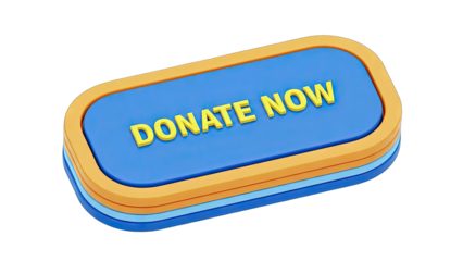 Donate Now Button: Call to Action for Charity or Fundraising