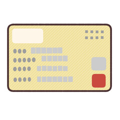 健康保険資格確認証の手描きイラスト