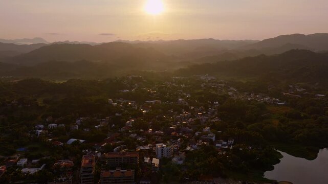 Sunrise in San Pancho - Mexico (Pull Out)