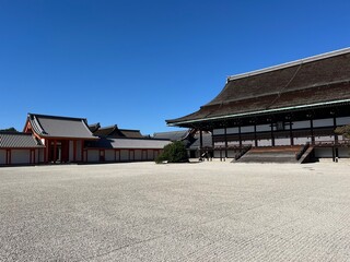 Kyoto Gosho (Kyoto Imperial Palace) in Japan