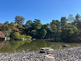 Kyoto Gosho (Kyoto Imperial Palace) in Japan