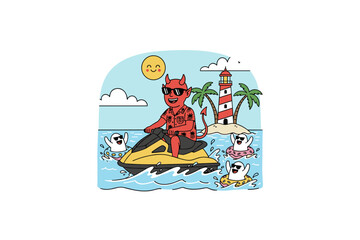 tshirt design vector for merch