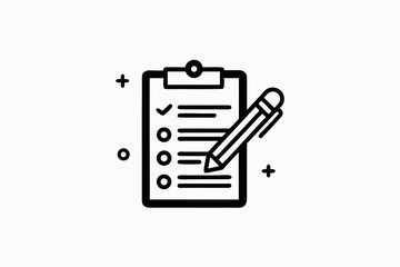 to do list sheet with pencil