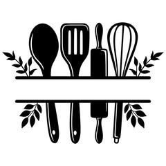 Utens&iacute;lios de cozinha Monograma