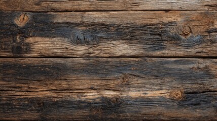 Fototapeta premium Rustic wooden planks with dark tones. Artificial intelligence image