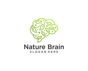 Nature brain logo