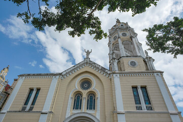 Panama City, Panama - December 8, 2025: Church Of Saint Francis Of Assisi in Panama City, Panama.