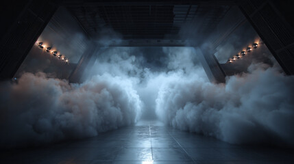 Super Bowl LX Team Entrance Concept - Tunnel & Smoke Effect 
